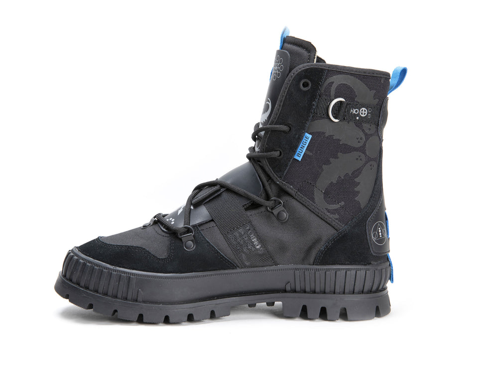 Zapatos Altas Palladium PALLASHOCK WITCH QUEEN X DESTINY Hombre Negras | Costa Rica-26071